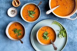 Red lentil soup