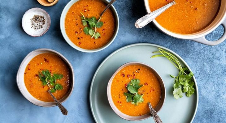 Red lentil soup