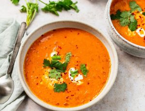 Red lentil soup