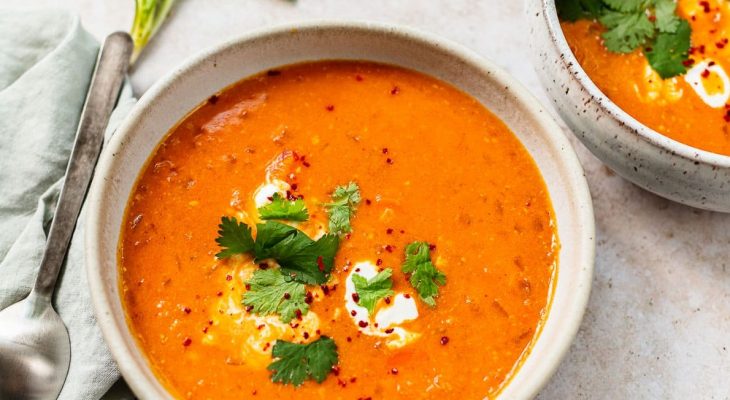 Red lentil soup