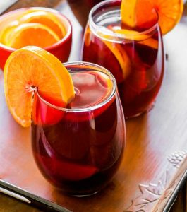 Sangria surprise!