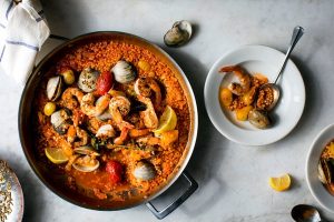 Shellfish & pearl couscous