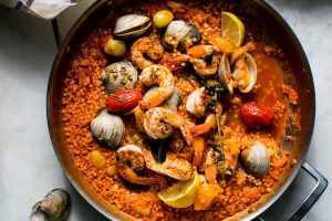 Shellfish & pearl couscous