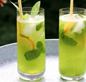 Sweet Basil Lemonade