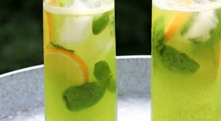 Sweet Basil Lemonade