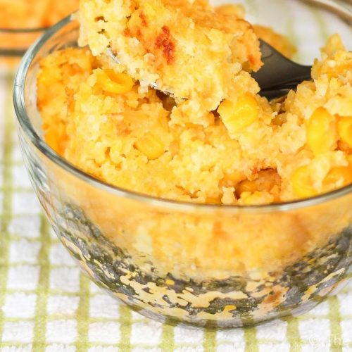 Sweet Corn Pudding Dessert