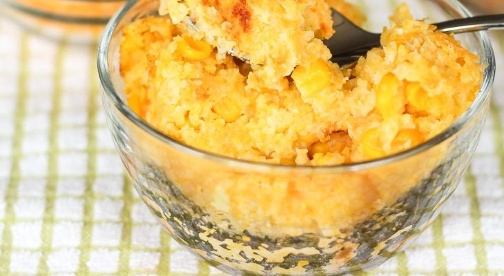 Sweet Corn Pudding Dessert