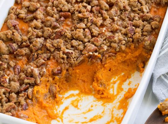 Sweet Potato Souffle Dessert