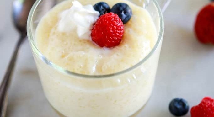 Tapioca Pudding Dessert