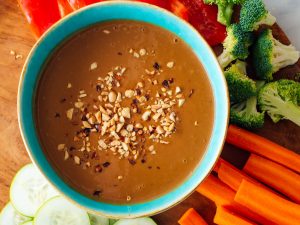 Thai honey peanut dip