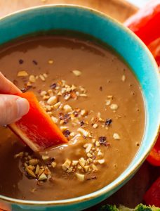 Thai honey peanut dip