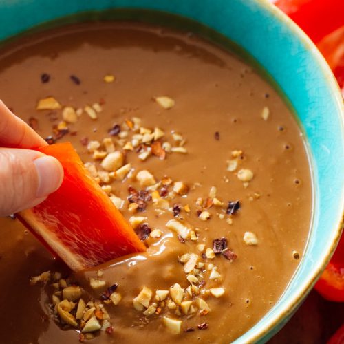 Thai honey peanut dip