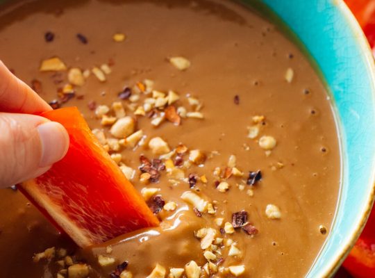 Thai honey peanut dip