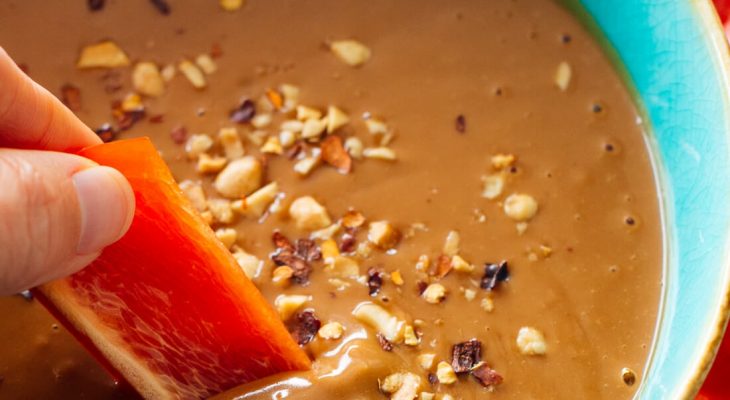 Thai honey peanut dip