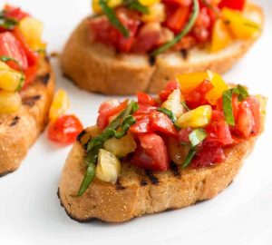 Tomato Crostini Dessert