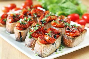 Tomato Crostini Dessert