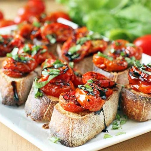 Tomato Crostini Dessert