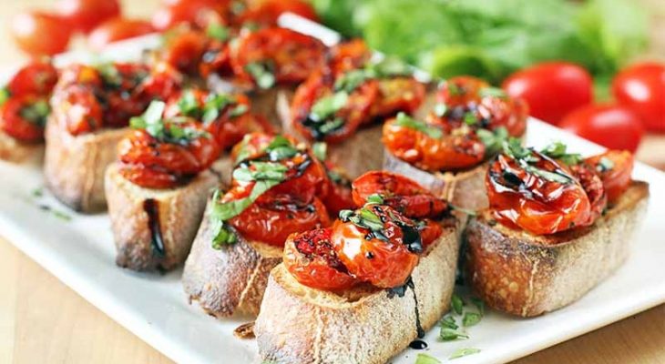 Tomato Crostini Dessert