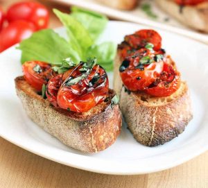 Tomato Crostini Dessert