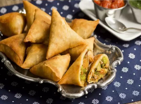 Vegetable Samosa Dessert