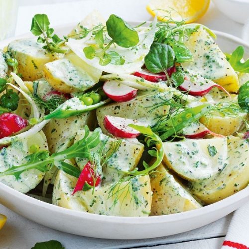 Watercress Dressing for Potato & Green Salad