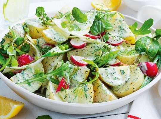 Watercress Dressing for Potato & Green Salad