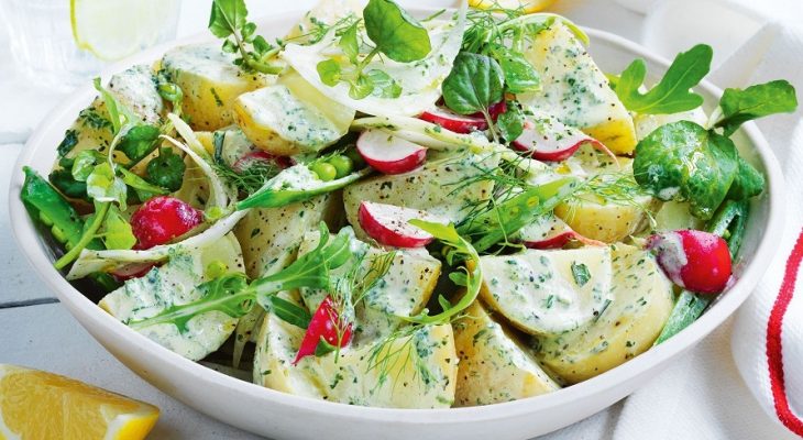 Watercress Dressing for Potato & Green Salad