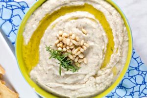 White bean dip with garlic