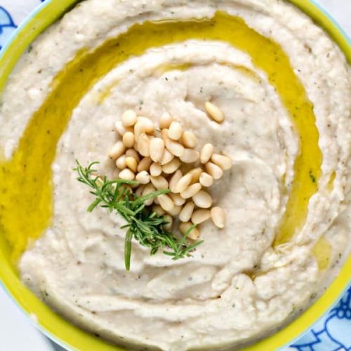 White bean dip with garlic