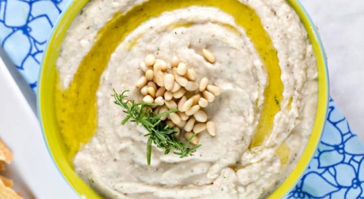 White bean dip with garlic