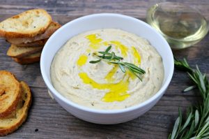 White bean dip with garlic