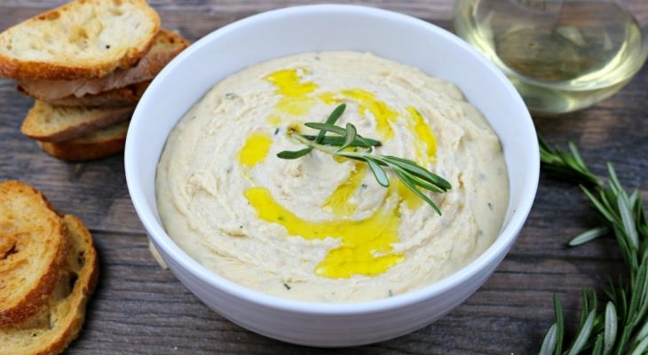 White bean dip with garlic