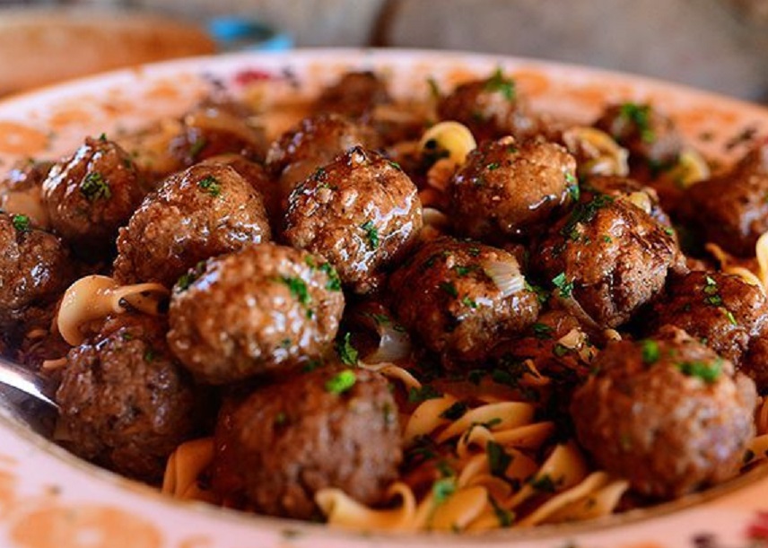 Meatballs in Beef Broth